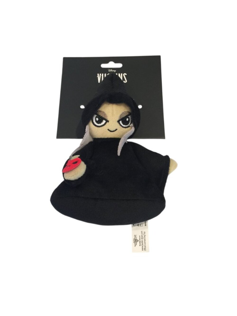 Disney Villains Evil Queen in Disguise Plush Dog Pet Toy Squeak Crinkle